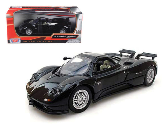 Pagani Zonda C12 Black 1/24 Diecast Car Model by Motormax LuxuryLifeWay Online Store