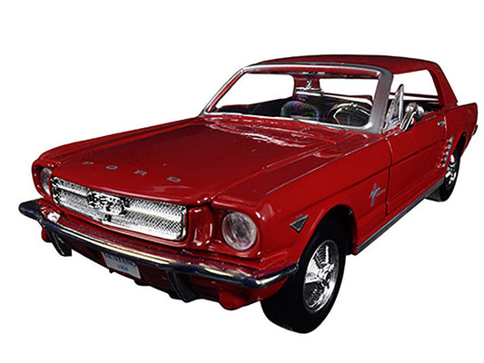 1964 1/2 Ford Mustang Red 1/24 Diecast Model Car by Motormax LuxuryLifeWay Online Store