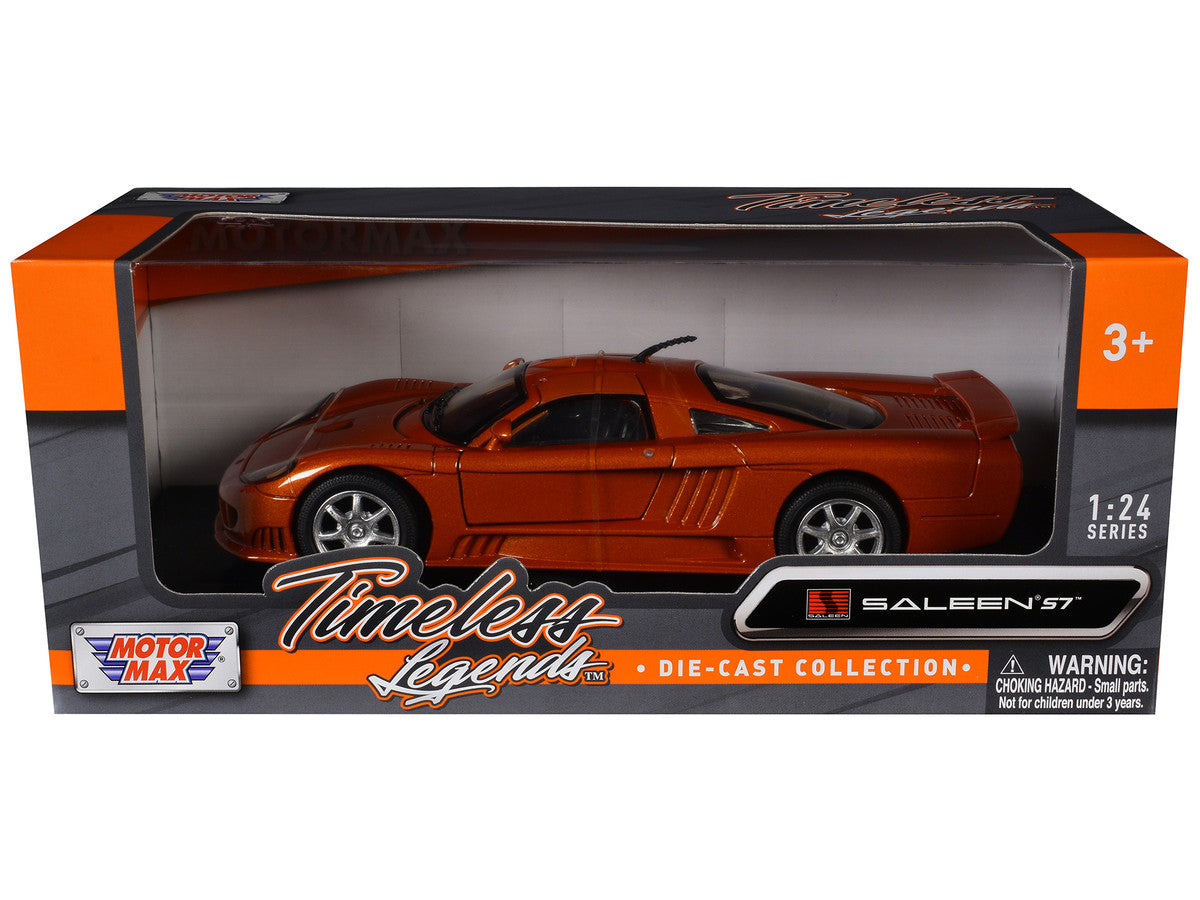 Saleen S7 Copper 1/24 Diecast Model Car by Motormax LuxuryLifeWay Online Store