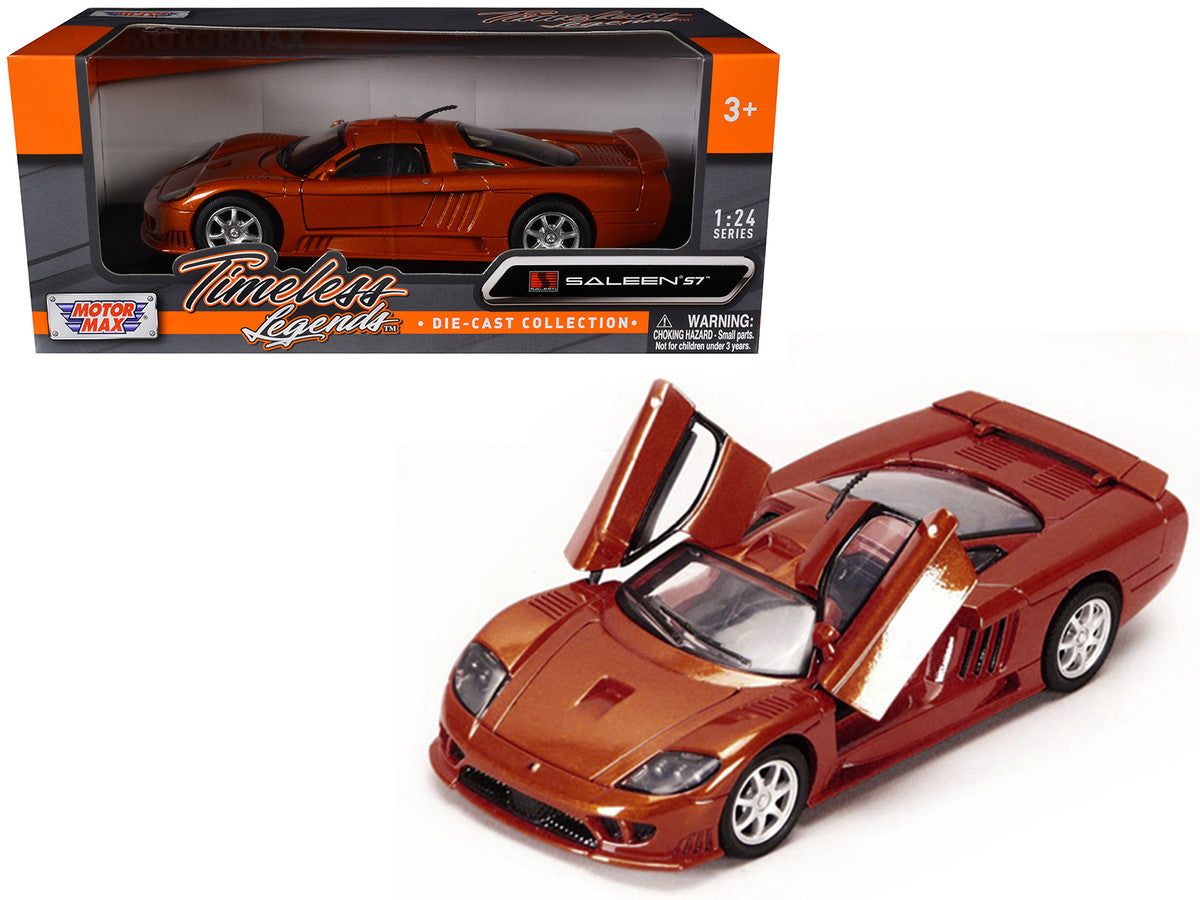 Saleen S7 Copper 1/24 Diecast Model Car by Motormax LuxuryLifeWay Online Store