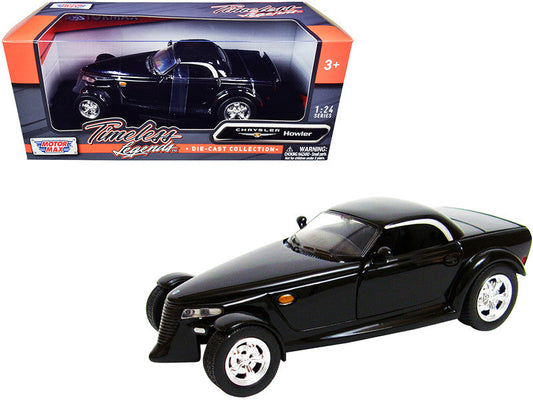 Chrysler Howler Concept Black "Timeless Legends" 1/24 Diecast Model Car by Motormax LuxuryLifeWay Online Store