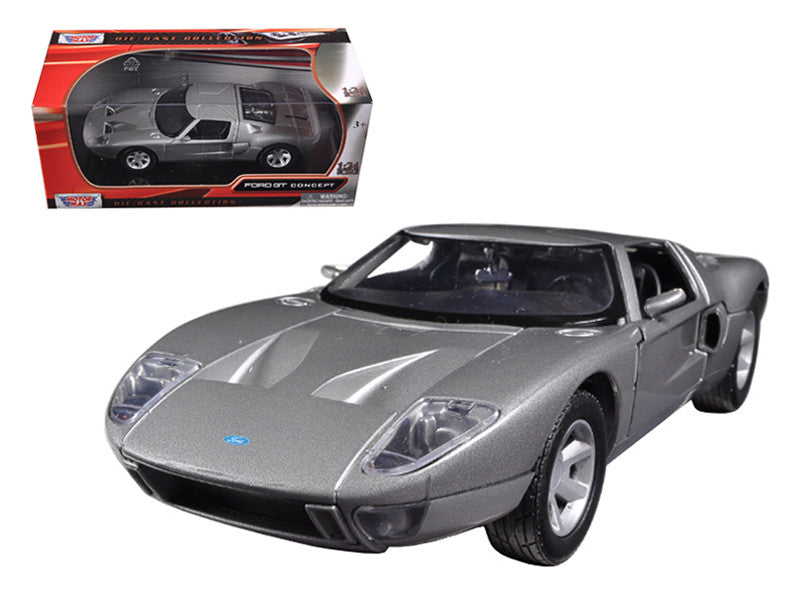 Ford GT Silver 1/24 Diecast Car Model by Motormax LuxuryLifeWay Online Store