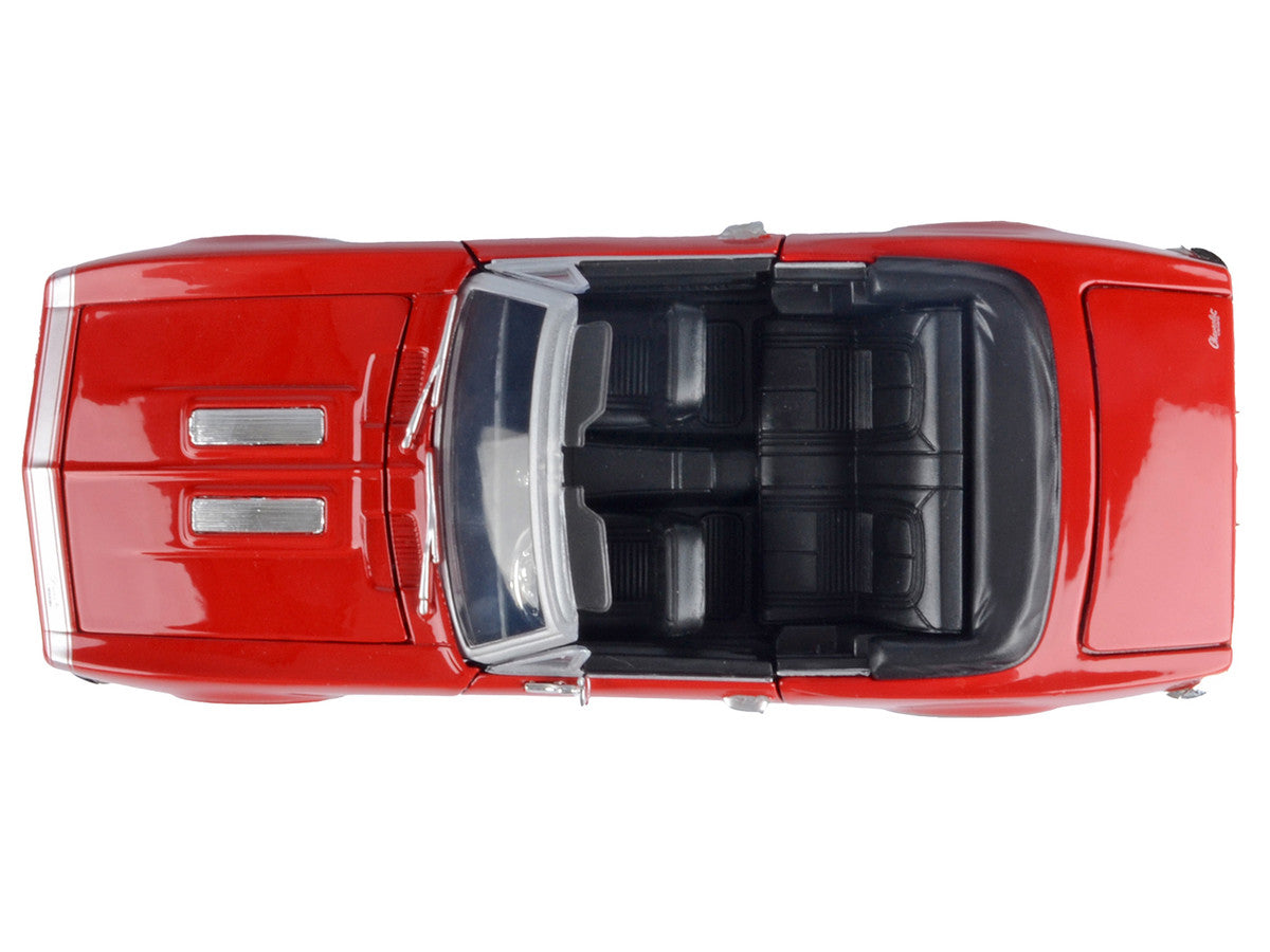 1967 Chevrolet Camaro SS Convertible Burgundy 1/24 Diecast Model Car by Motormax LuxuryLifeWay Online Store