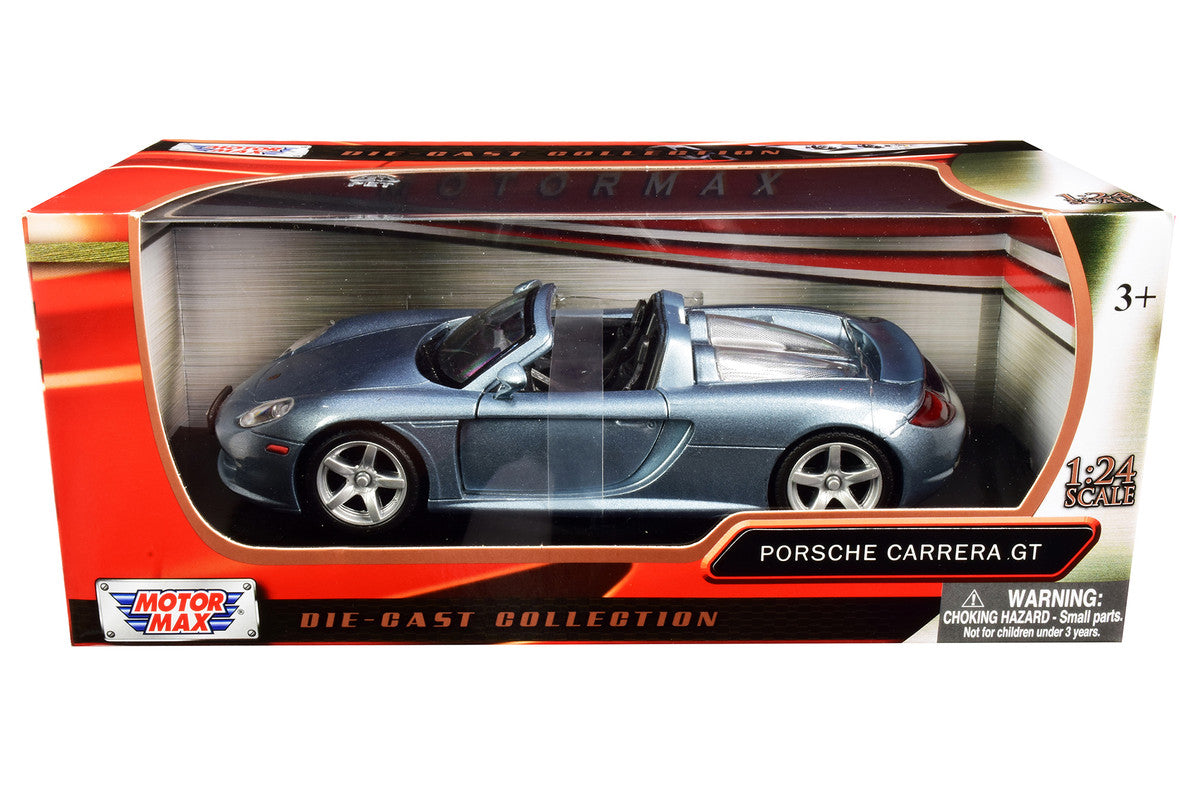 Porsche Carrera GT Gray 1/24 Diecast Model Car by Motormax LuxuryLifeWay Online Store