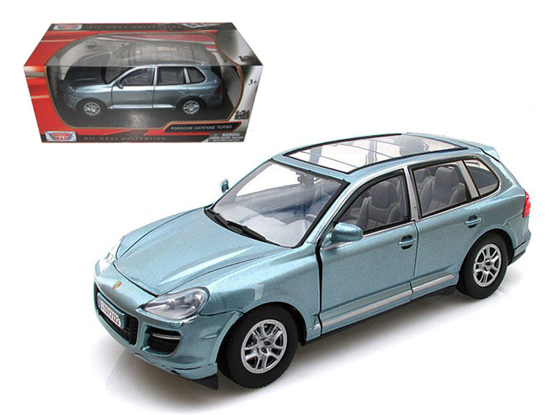 Porsche Cayenne Turbo Grey 1/24 Diecast Car Model by Motormax LuxuryLifeWay Online Store