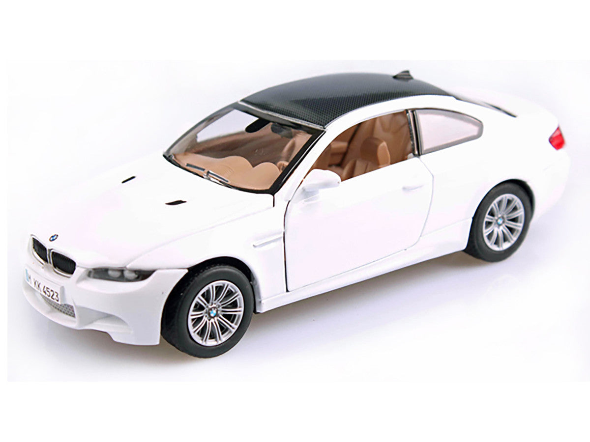 BMW M3 E92 Coupe White 1/24 Diecast Model Car by Motormax LuxuryLifeWay Online Store