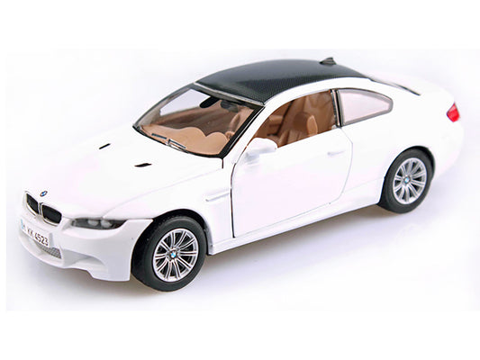 BMW M3 E92 Coupe White 1/24 Diecast Model Car by Motormax LuxuryLifeWay Online Store