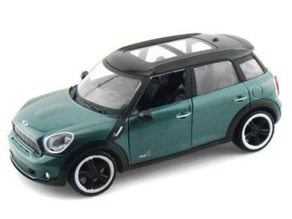 Mini Cooper S Countryman Oxford Green 1/24 Diecast Car Model by Motormax LuxuryLifeWay Online Store