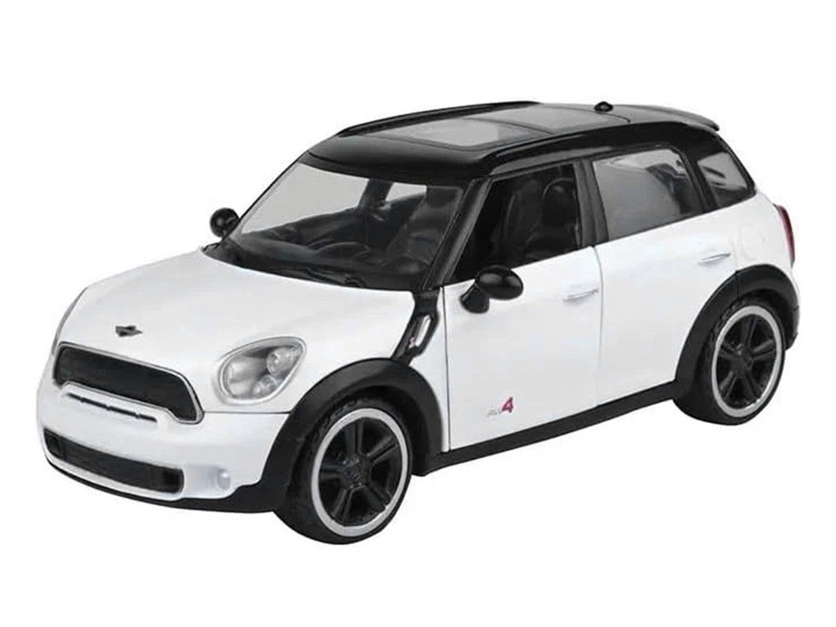 Mini Cooper S Countryman White 1/24 Diecast Car Model by Motormax LuxuryLifeWay Online Store