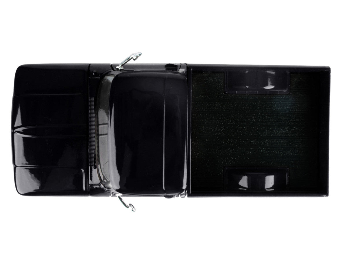1966 Chevrolet C10 Fleetside Pickup Truck Black "Maxx Design" "Timeless Legends" Series 1/24 Diecast Model Car by Motormax LuxuryLifeWay Online Store