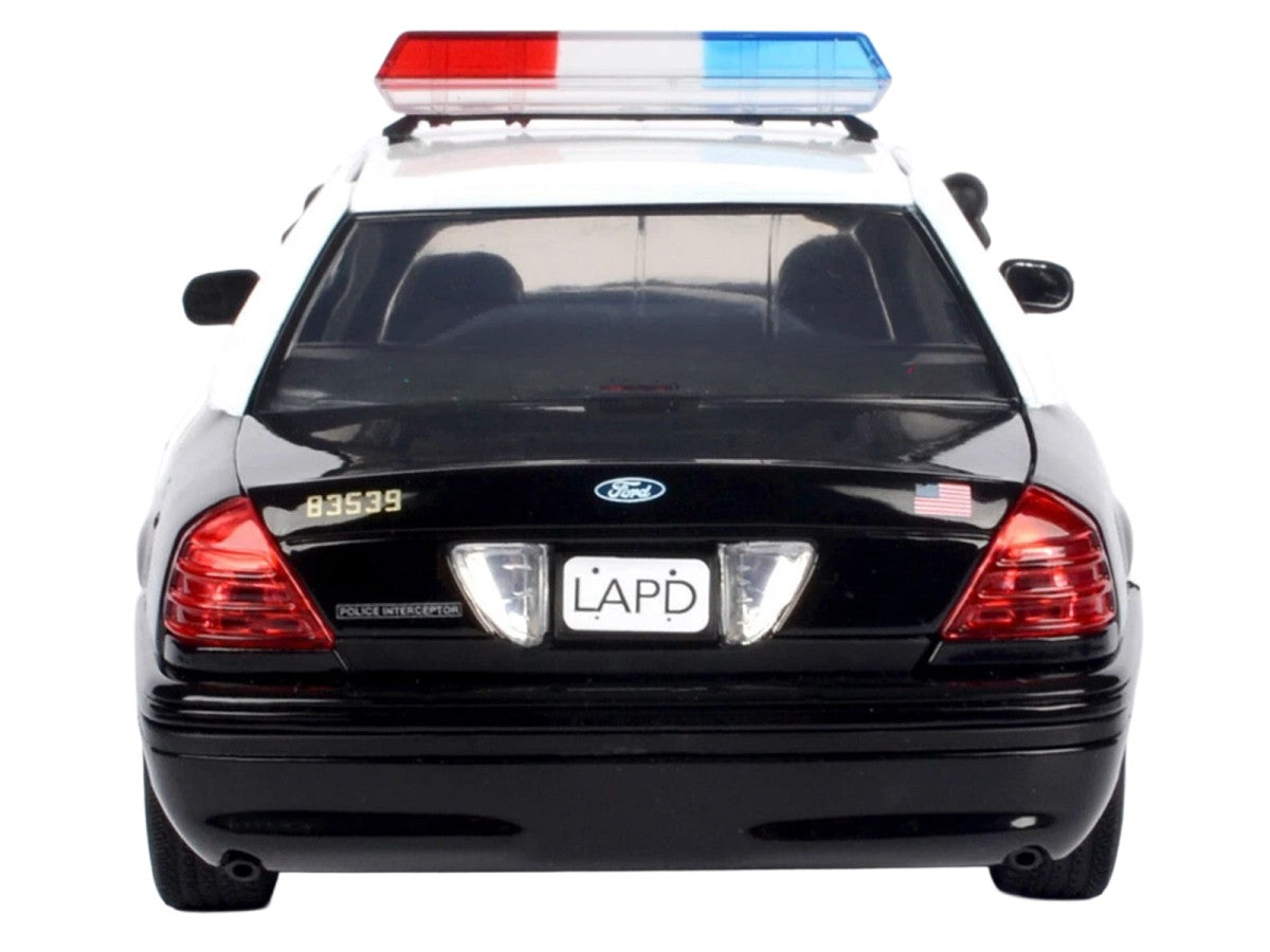 2001 Ford Crown Victoria Los Angeles Police Department LAPD Car 1/18 Diecast Car Model by Motormax LuxuryLifeWay Online Store