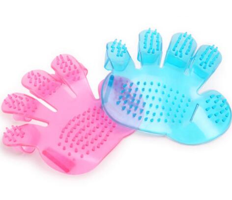 Pet finger grooming brush massage, hand brush cat, dog bath brush beauty, pet cleaning supplies wholesale Pets Fashion