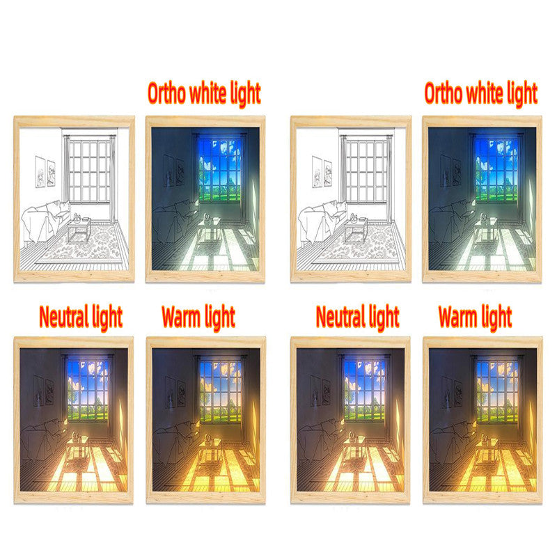 Illuminated Picture LED PearlNestDecor.com