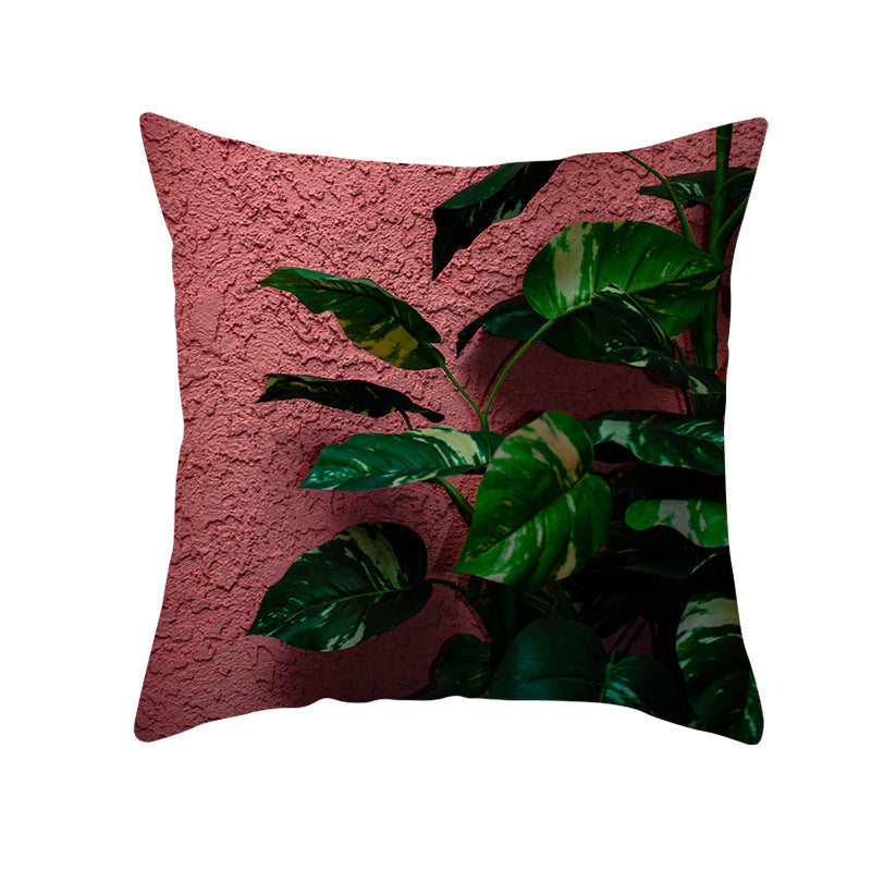 Tropical Plants Pillowcase Decor PearlNestDecor.com