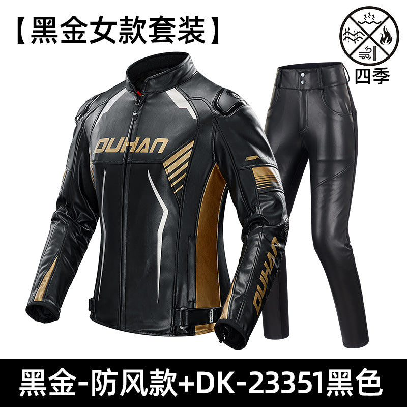 Duhan Motorcycle Jacket and Pants Winter Riding Gear Pi-Mart