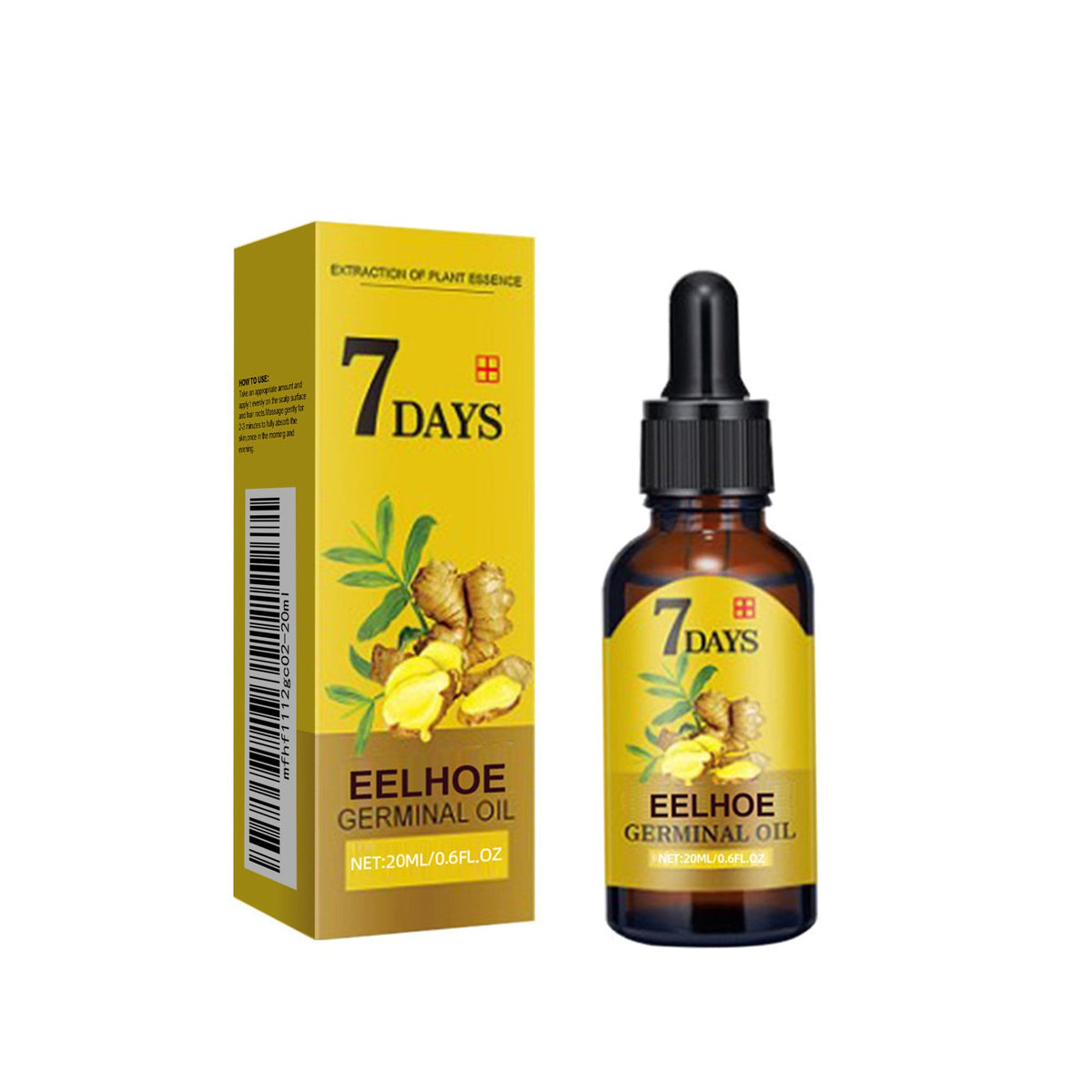 Ginger Hair Liquid 20ml 1box Tri Light Beauty