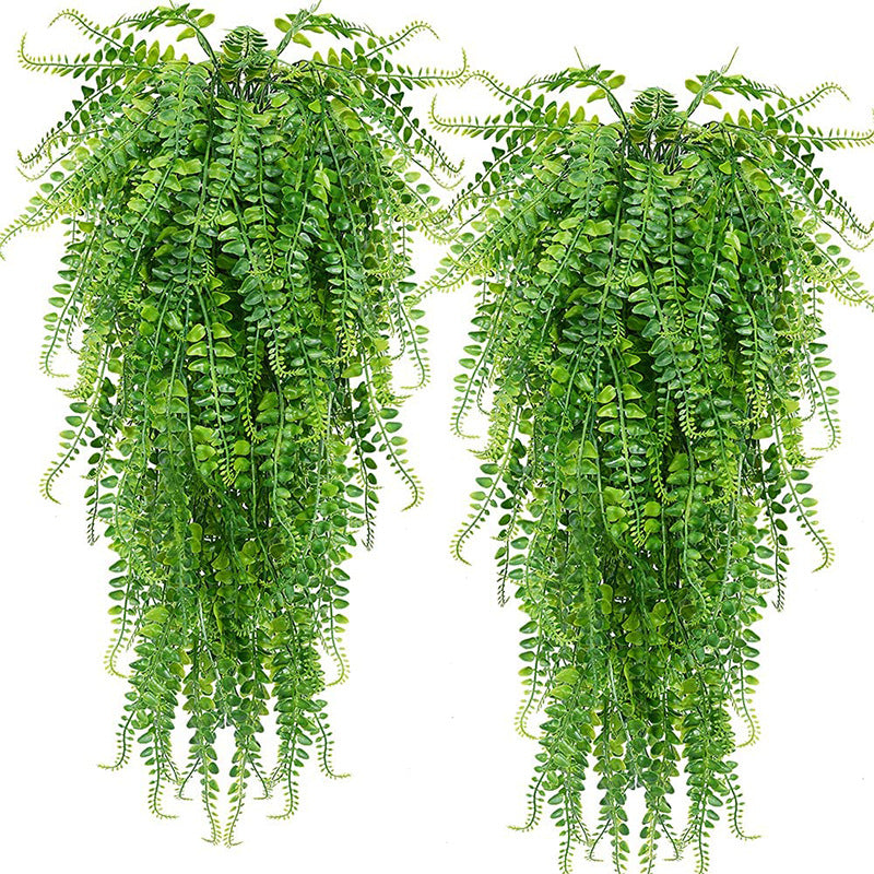 Artificial Hanging Fern Plant Decor Pi-Mart