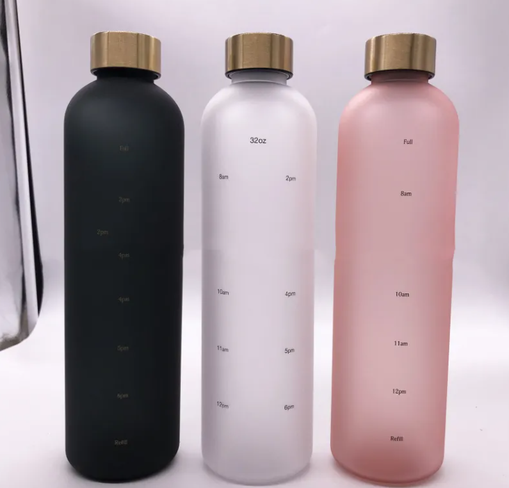 Tritan Frosted Water Bottle LadyShow.Store