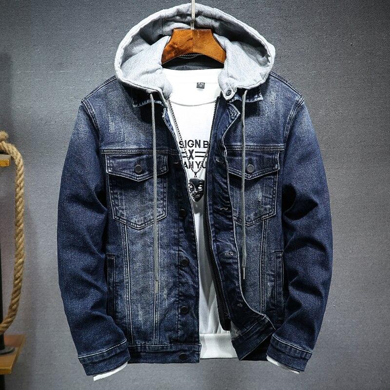 Thick denim jacket men Best YouTube Store