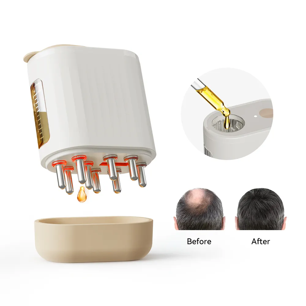 Electric Oil Applicator and Vibration Scalp Massager 2 in 1. LuxuryLifeWay Online Store