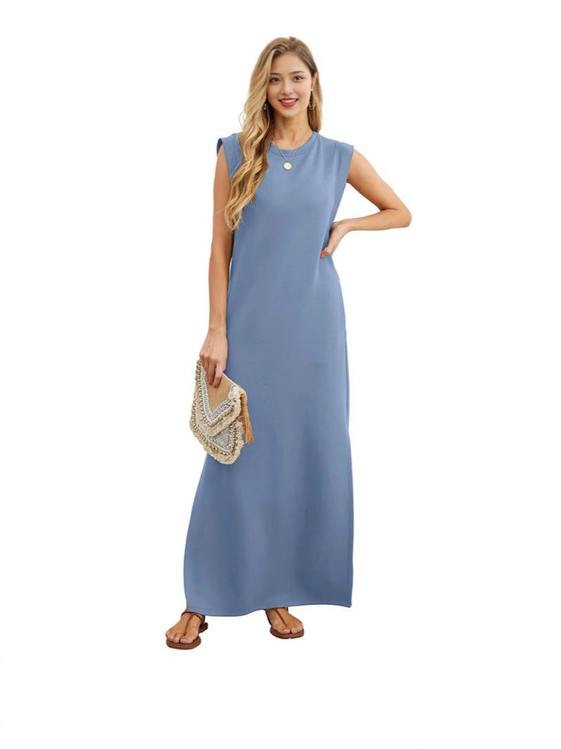2026 Hot Selling Women's Summer Casual Loose Long Dress NorixaFashion.com