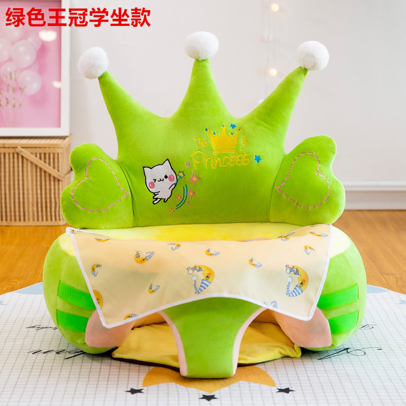 Crown Baby Learning Chair Plush Sofa for Infants LuxuryLifeWay Online Store
