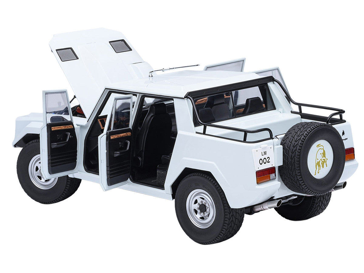 Lamborghini LM002 Bianco Polo Park White 1/18 Model Car by Autoart LuxuryLifeWay Online Store