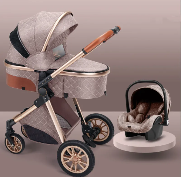 Stylish High View Stroller Lightweight Folding LuxuryLifeWay Online Store