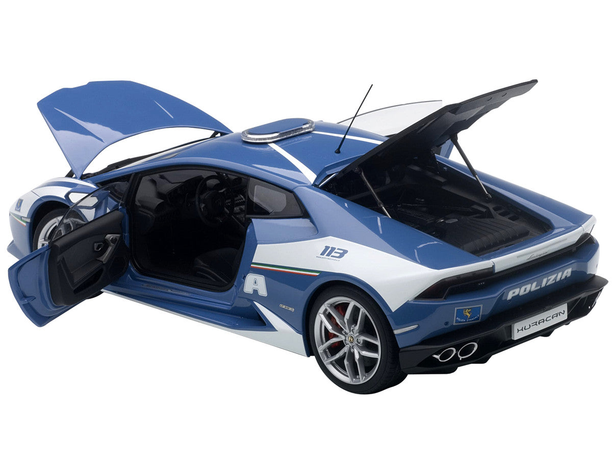 Lamborghini Huracan LP610 Police Car 1/18 Model Car by Autoart LuxuryLifeWay Online Store
