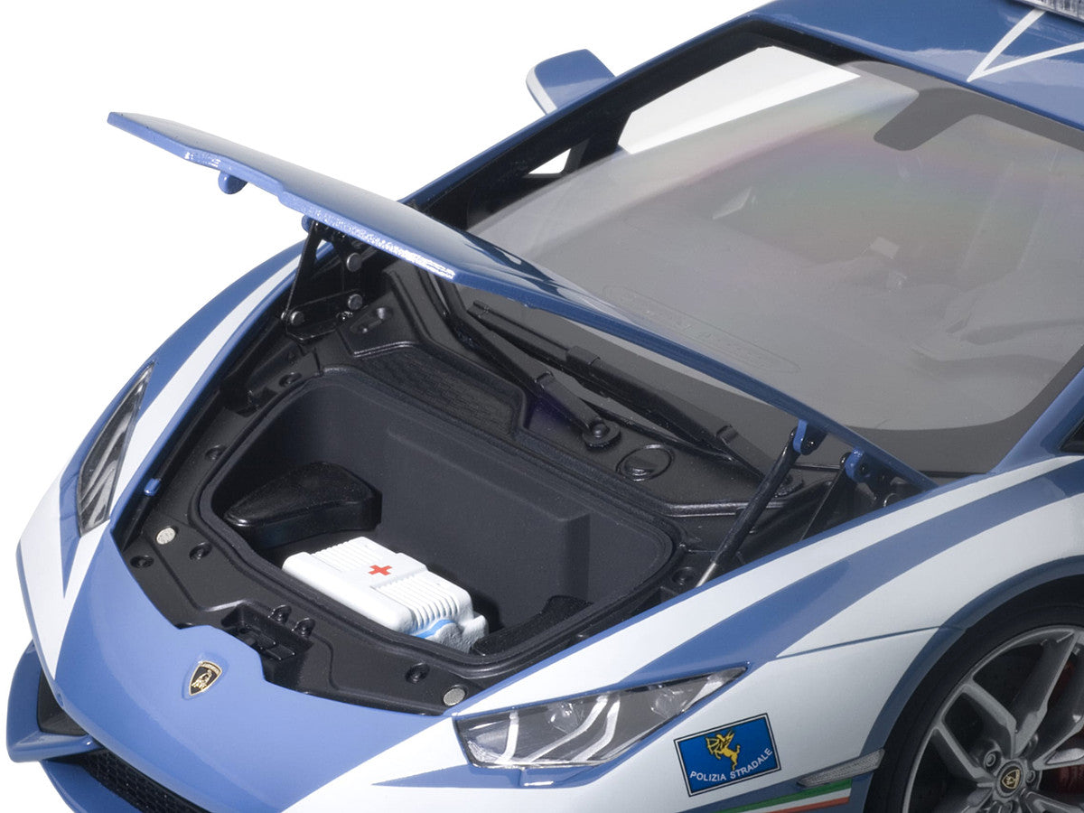 Lamborghini Huracan LP610 Police Car 1/18 Model Car by Autoart LuxuryLifeWay Online Store