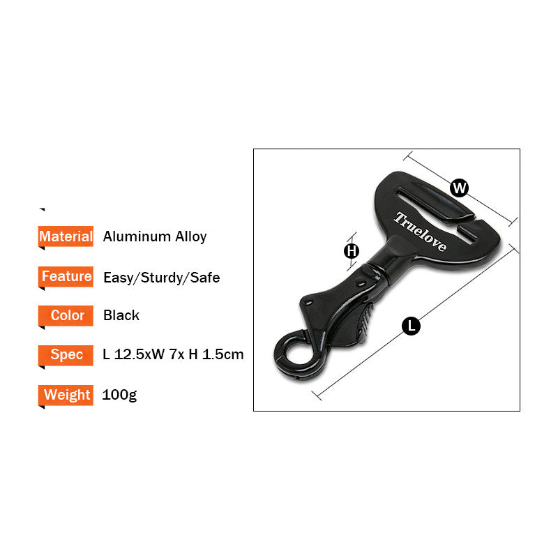 Pet Car Safety Buckle Car Accessories Holder Pets Fashion