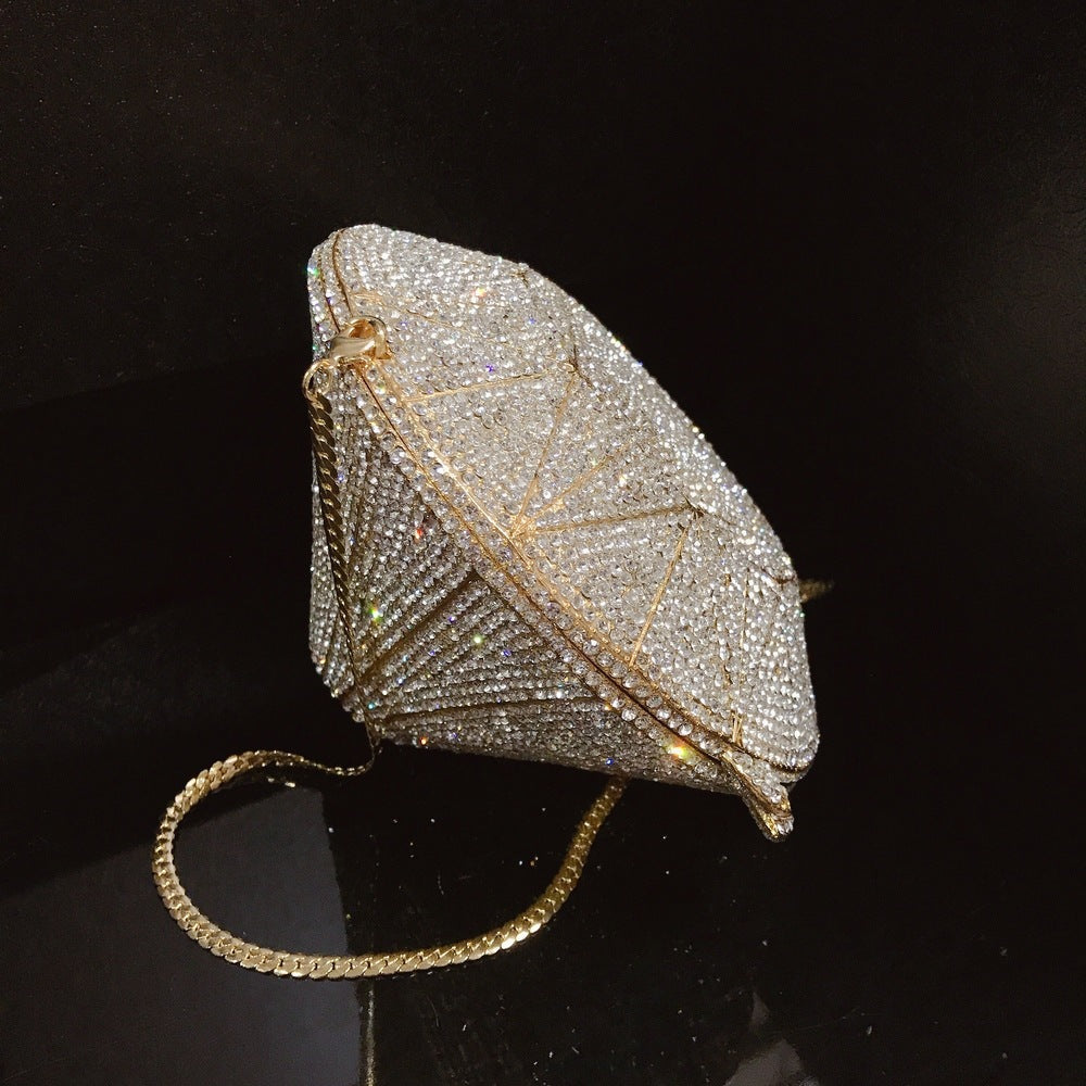 Three-dimensional diamond shape handbags LadyShow.Store