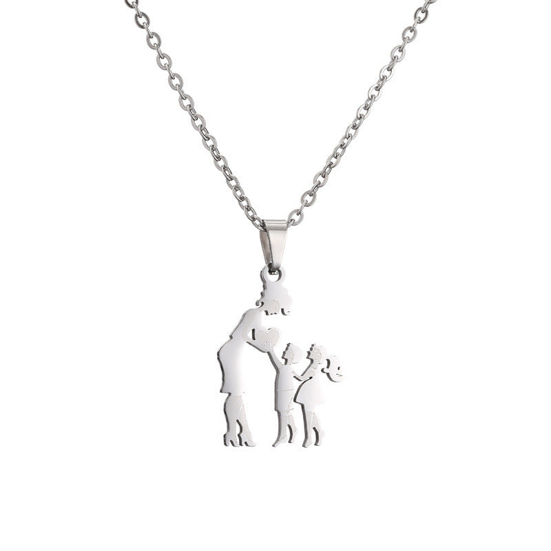 DIY Mother-Daughter Pendant Necklace for Mother's Day LadyShow.Store
