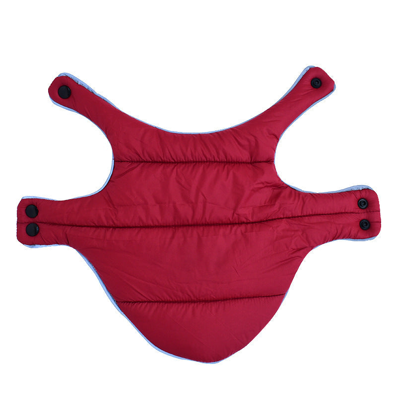 Pet Jacket Warm Winter Dog Clothes Reflective Puppy Clothing Vest Comfortable Fleece Pet Dogs Coat For Small Medium Large Dogs Pets Fashion