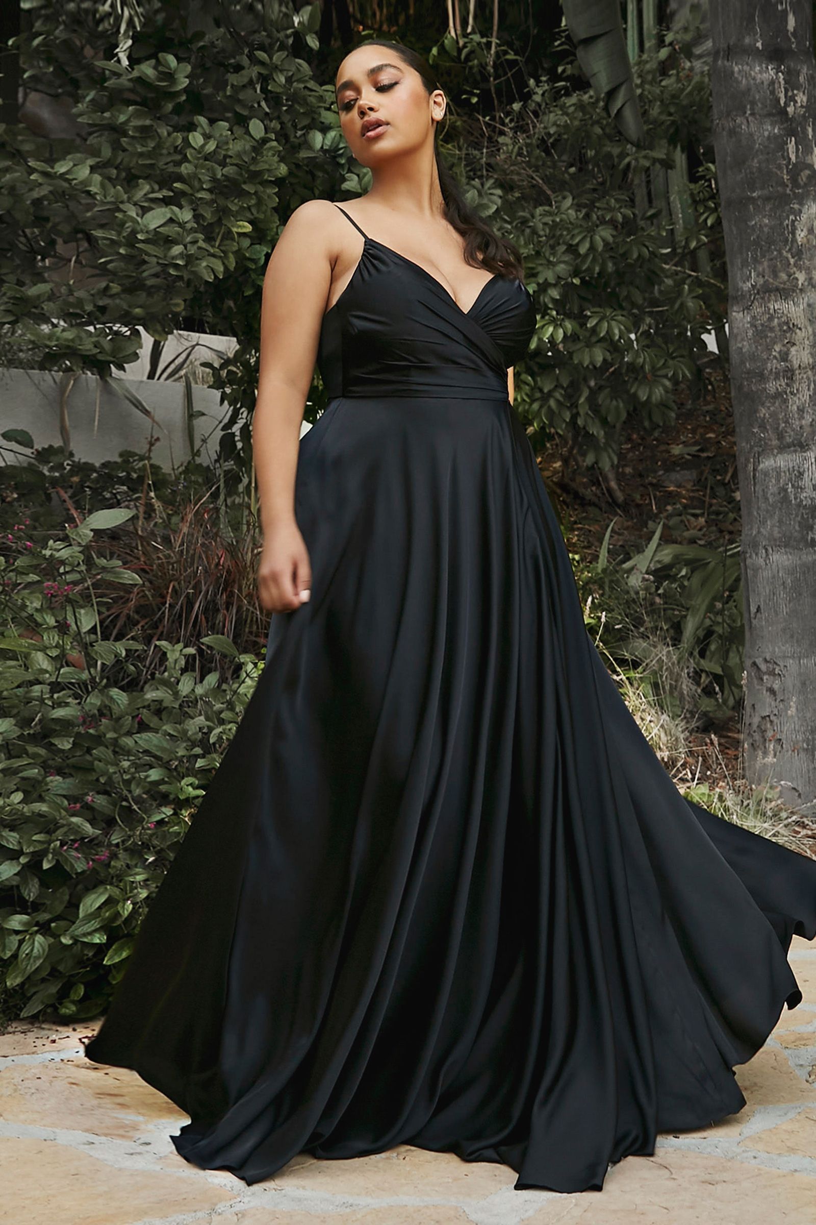 Sweetheart Neckline Soft Satin A-Line Curvy Fit LuxuryLifeWay Online Store