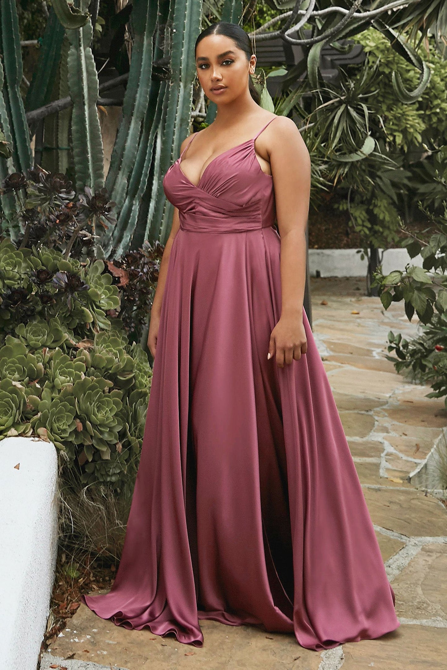 Sweetheart Neckline Soft Satin A-Line Curvy Fit LuxuryLifeWay Online Store