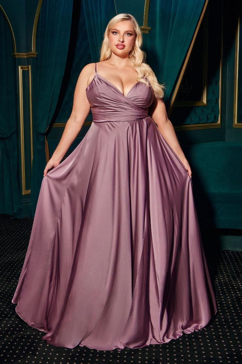Sweetheart Neckline Soft Satin A-Line Curvy Fit LuxuryLifeWay Online Store