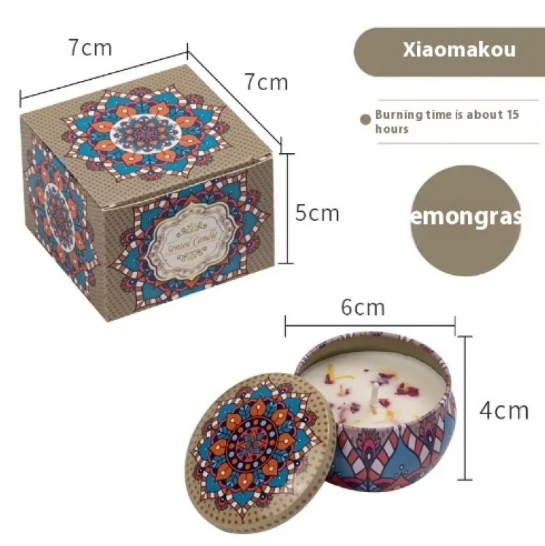 Floral Scented Candle Pi-Mart