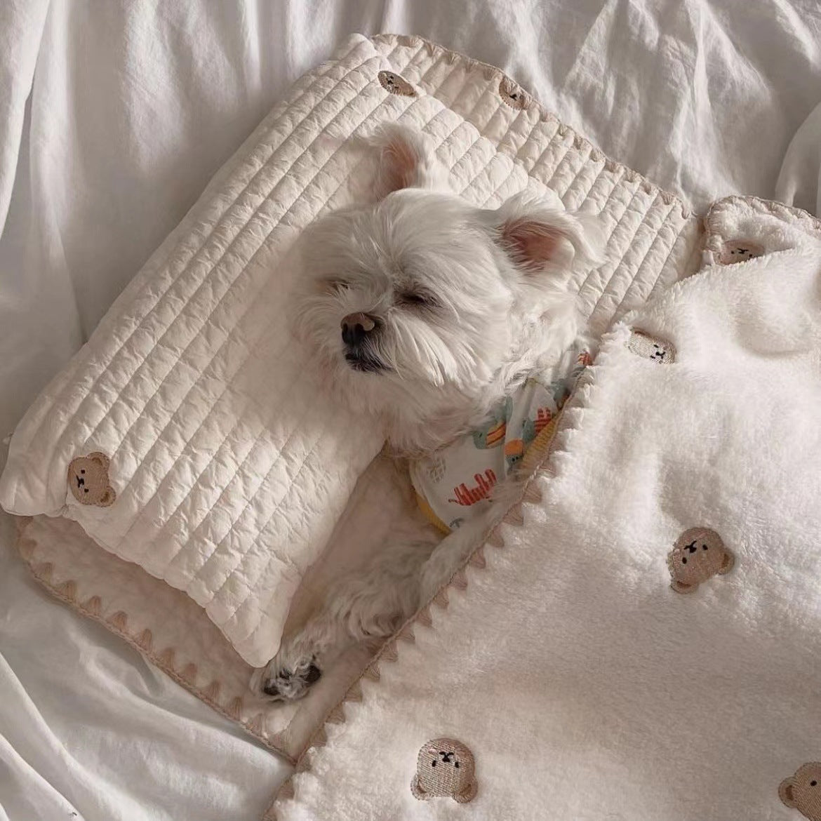 Fashion Square Mat Removable And Washable Dog Bed Pets Fashion