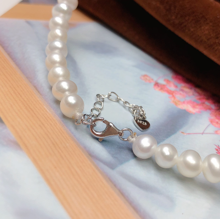 Classic Mother Chain with Freshwater Pearls LadyShow.Store