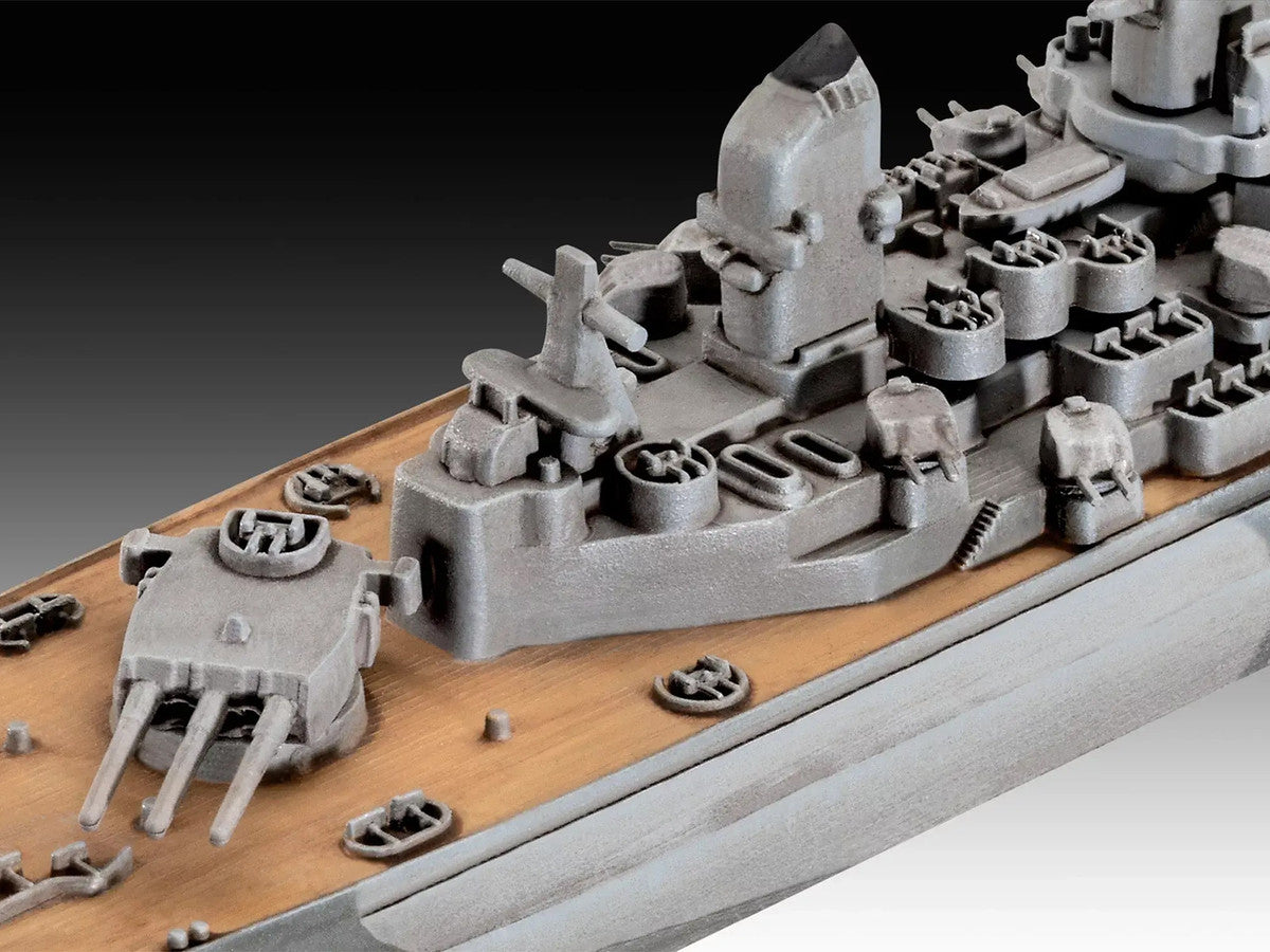 Level 4 Model Kit Battleship U.S.S. New Jersey All-Included Kit 1/1200 Scale Model by Revell LuxuryLifeWay Online Store