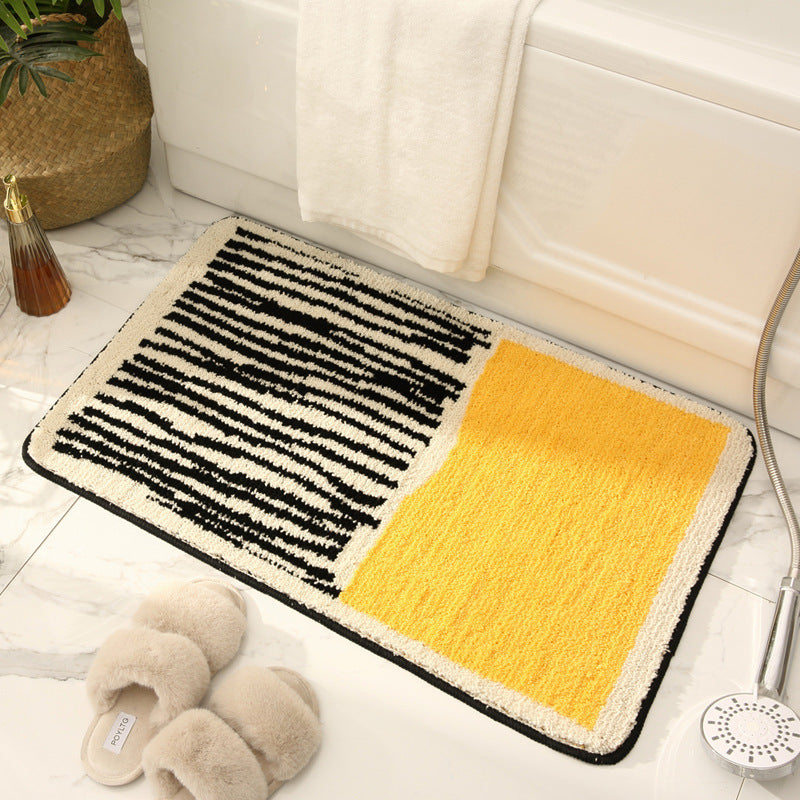 Light Luxury Bathroom Absorbent Floor Mat