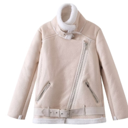 Araz Leather Jacket with Warm Fur Lining (One Piece) Pi-Mart