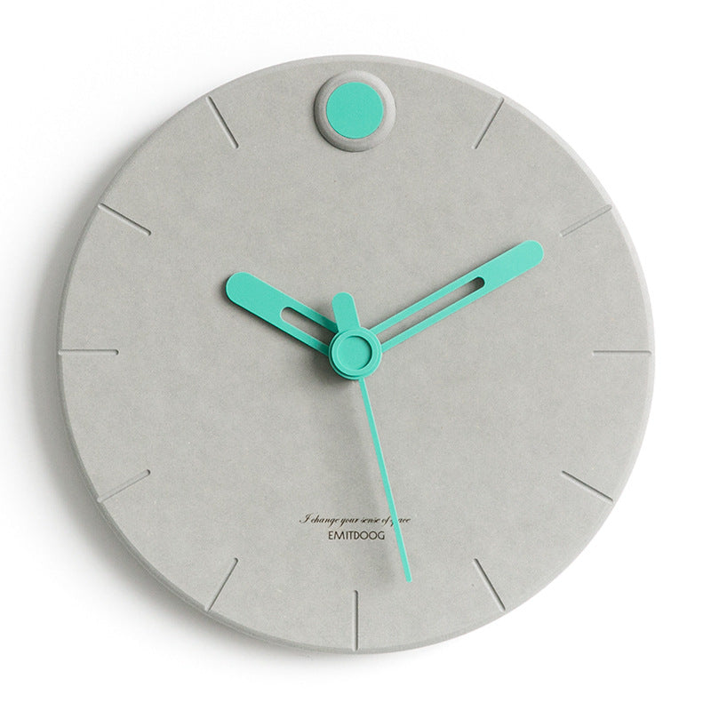 Simple creative wall clock PearlNestDecor.com