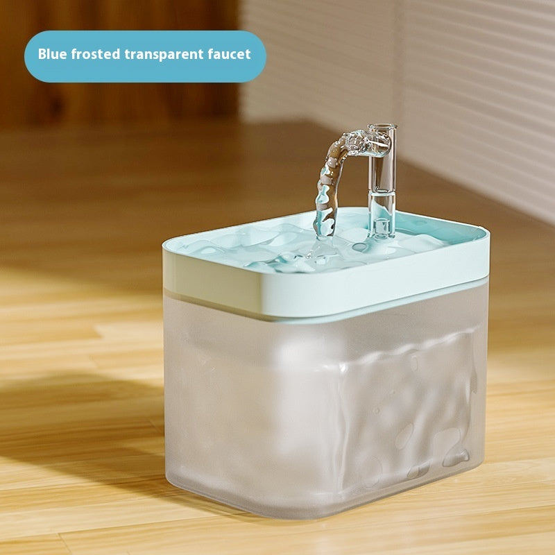 Cat Water Fountain Automatic Circulation Flow Water Fountain Kitten Drinking Water Apparatus Pets Fashion