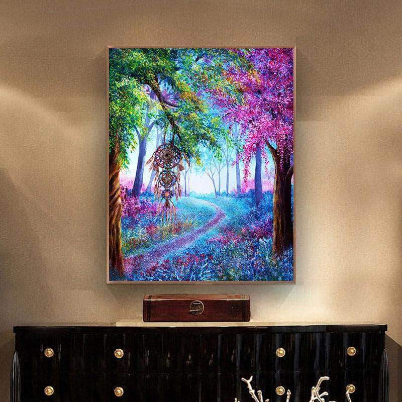 Diamond Embroidery Mosaic Diamond Wall Sticker Home Decor PearlNestDecor.com
