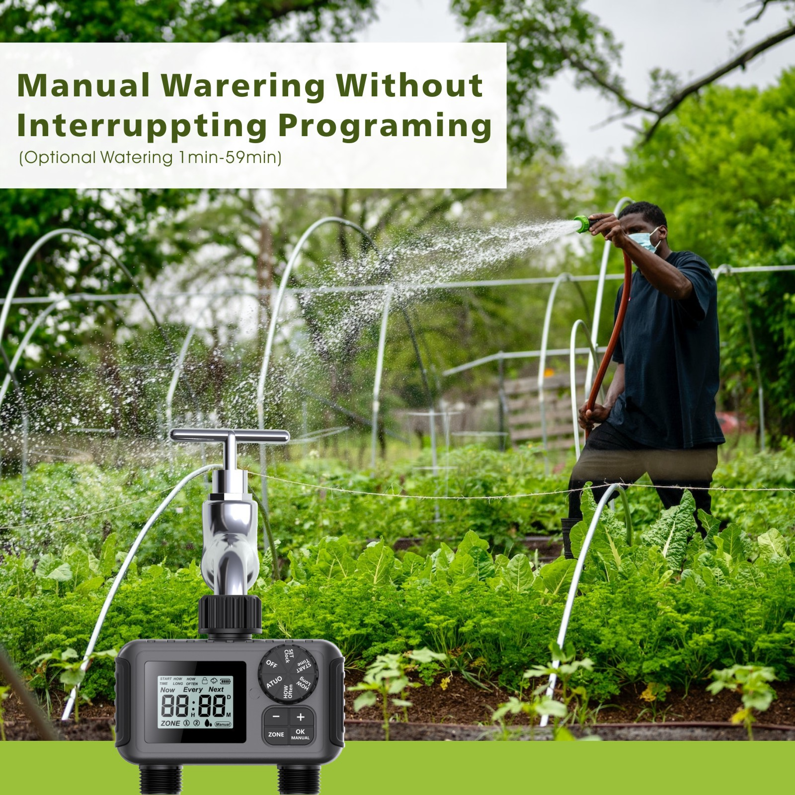 Automatic Dual-Channel Irrigation Timer Pi-Mart