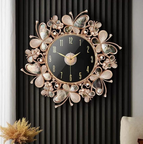Wall Clock Living Room Decorative Clock Modern Creative Nordic Style Home Clock PearlNestDecor.com