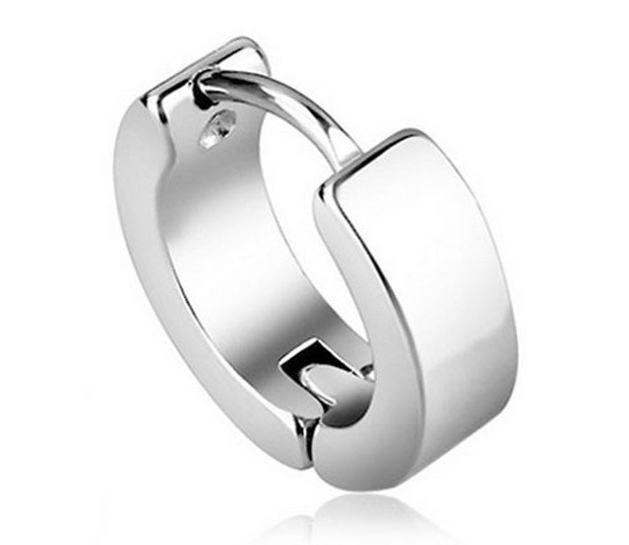Simple Electroplated Stainless Steel Earrings LadyShow.Store