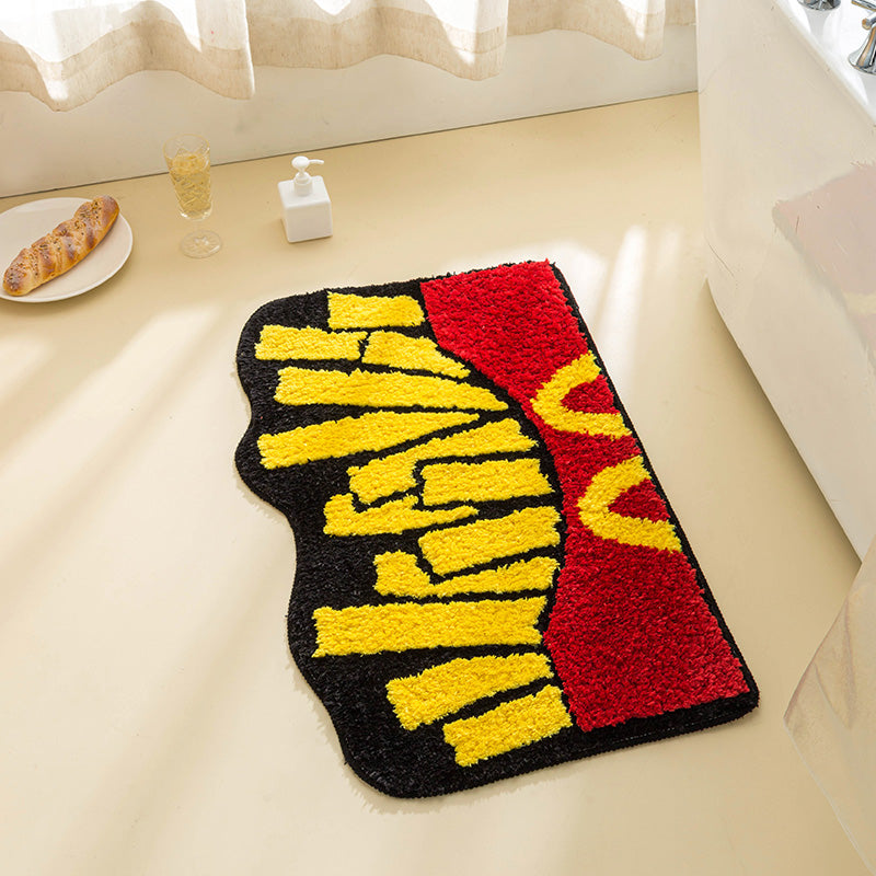 Household Fashion Bathroom Water-absorbent Non-slip Floor Mat